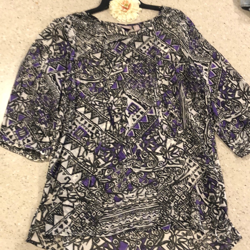 Chico’s sheer shirt